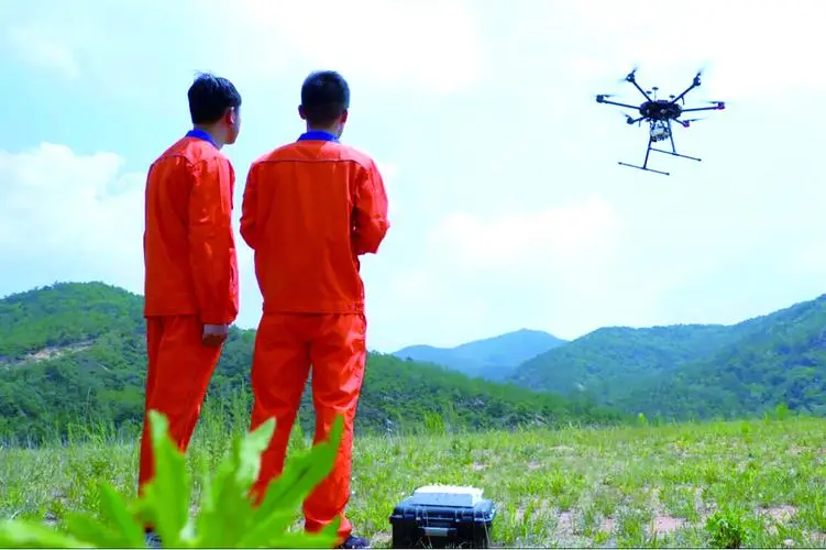 珠山无人机倾斜摄影巡检拍摄